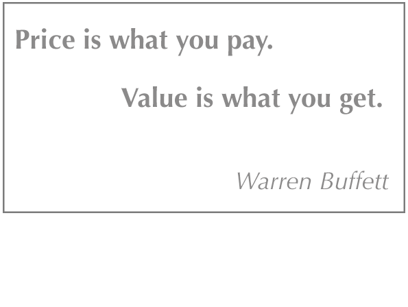 value for money